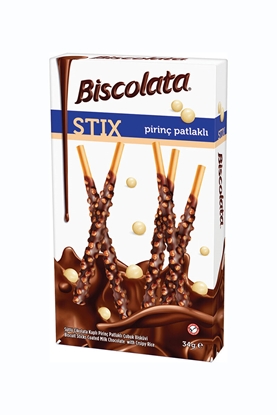 Picture of BISCOLATA STICKS MILK CHOC